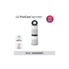 LG 퓨리케어 360 공기청정기 플러스 AS283DWFC 클린부스터 UP가전 